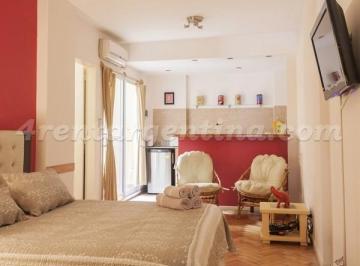 Departamento de 1 ambiente, Recoleta · Monoambiente Para 2 Personas en Alquiler Temporario en Recoleta