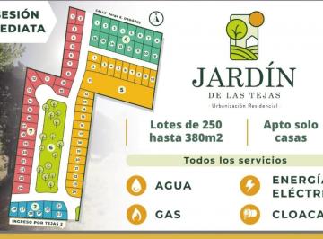 Terreno · 280m² · Jardin de Las Tejas - Ultimos Lotes Residenciales - B° con Seguridad!