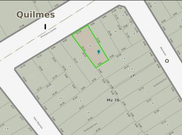Terreno · 261m² · Venta Lote Desmalezado en Quilmes!