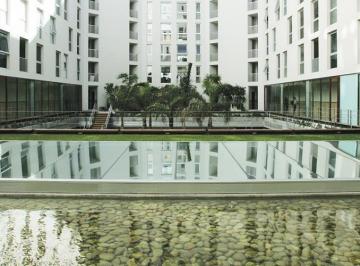 Departamento · 80m² · 3 Ambientes · 1 Cochera · Alquiler Departamento Madero: 2 Dorm. C/muebles - Cochera - Piscina in - Out