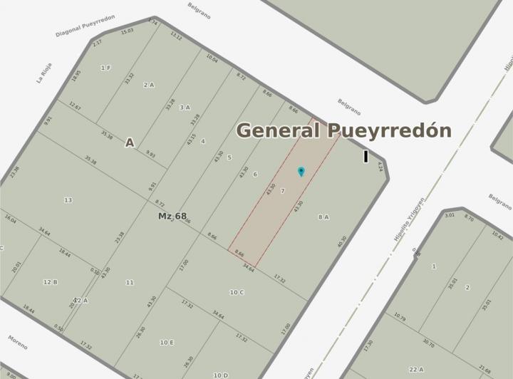 Terreno · 530m²