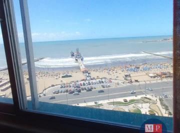 Departamento de 1 ambiente, Mar del Plata · Venta Departamento un Ambiente Dividido, Lateral con Vista Al Mar y Cochera!