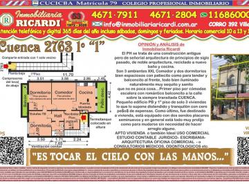 Departamento · 75m² · 3 Ambientes · Es Tocar El Cielo con Las Manos