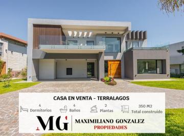 Casa · 290m² · 5 Ambientes · Casa en Venta, 5 Ambientes. Terralagos, Canning.