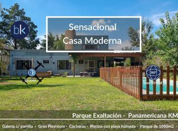 Foto · Espectacular Casa Moderna en Parque Exaltación - Lote 1050 Mt - Apto Crédito