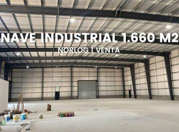 Bodega-Galpón · 1660m² · Nave Industrial de 1.660 m² en Venta en Parque Logístico Norlog