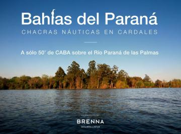 Terreno · 2m² · Loteo Abierto. Lotes 2.000 m², con Costa Propia de 23 m. Ingreso por Continente y Agua. Desde Usd