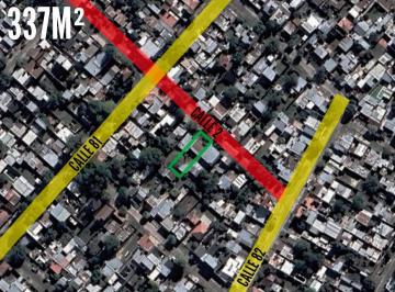 Terreno · 80m² · 4 Ambientes · 3 Cocheras · Terreno en Venta - 337 m² - Villa Elvira, La Plata