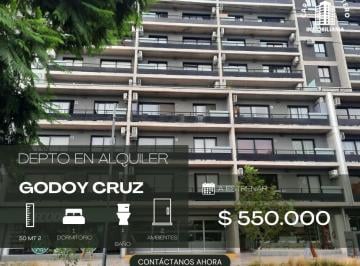Departamento de 2 ambientes, Godoy Cruz · Departamento a Estrenar de 1 Dormitorio en Primer Piso