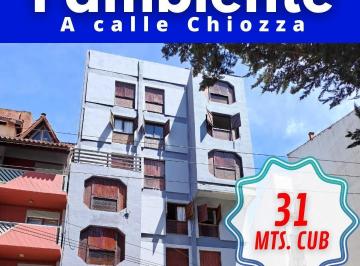 Departamento · 31m² · 1 Ambiente · 1 Cochera · Departamento 1 Ambiente, Entrada de Auto, Amplio