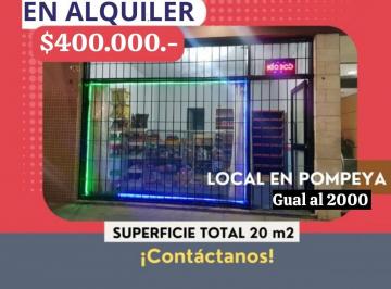 Local comercial · 20m² · Pompeya Local en Alquiler Gual 2404 - $400.000