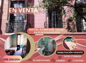 Fondo de comercio · 341m² · 21 Ambientes · Hotel en Funcionamiento C/propiedad en Venta U$s 350.000. -,santiago del Estero 1.900.en Funcionamie