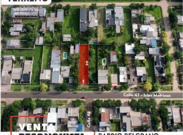 Terreno · 270m² · Terreno en Calle 47, Reconquista