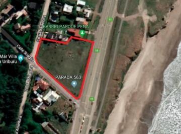 Terreno · 3337m² · Fracción de Siete Lotes en Block, Sobre Av Felix U. Camet, Frente Al Mar.