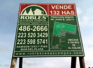 Terreno · 1320000m² · Importante Fracción. Apta Diversos Usos.