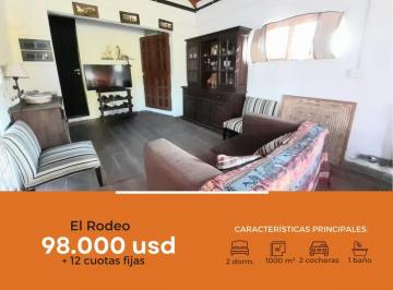Casa · 100m² · 4 Ambientes · 2 Cocheras · Casa en Venta - 2 Dorm. 1 Baño 2 Cocheras - 1000 m² - El Rodeo, Abasto [financiada]