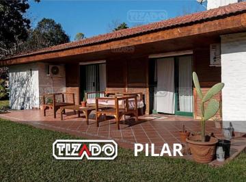 Casa · 185m² · 4 Ambientes · 1 Cochera · Casa en Venta Barrio Robles del Monarca, Pilar