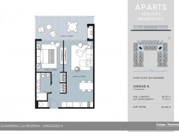 Departamento de 2 ambientes, Costa del Este · Deptos en Venta en Costa del Este