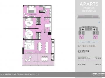 Departamento de 4 ambientes, Costa del Este · Deptos en Venta en Costa del Este