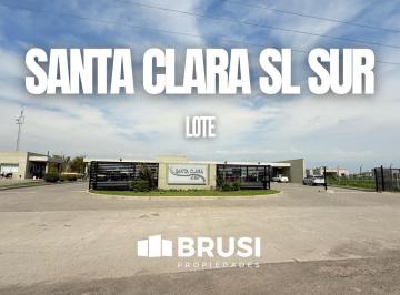 Terreno · 619m² · Terreno en Venta Lote Interno en Barrio Privado Santa Clara Al Sur
