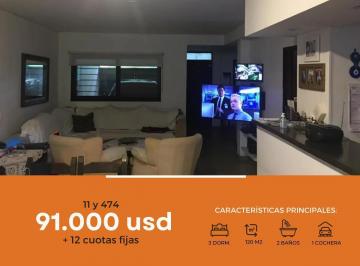 Casa · 120m² · 4 Ambientes · 1 Cochera · Casa en Venta - 3 Dorm. 2 Baños - Cochera - 120 m² - City Bell, La Plata [financiada]
