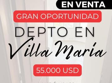 Departamento de 3 ambientes, Villa María · Se Vende Departamento en Villa Maria