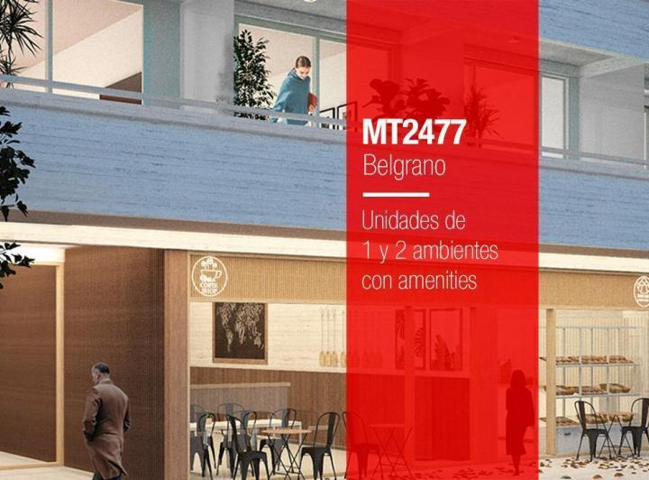Desarrollo vertical · M²477 + en Construcción | Unidades de 1 y 2 Ambientes