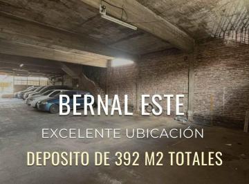 Depósito · 337m² · Venta Deposito/galpon/cochera en Bernal
