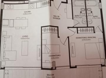 Departamento de 3 ambientes, San Miguel · Venta Departamento Semipiso