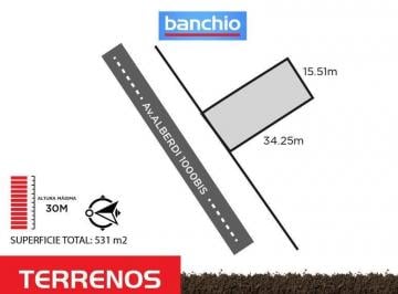 Terreno · 531m² · Venta Terreno Apto Constructoras - Arroyito Rosario