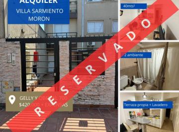Departamento de 2 ambientes, Morón · Departamento 2 Ambientes, Villa Sarmiento, Moron
