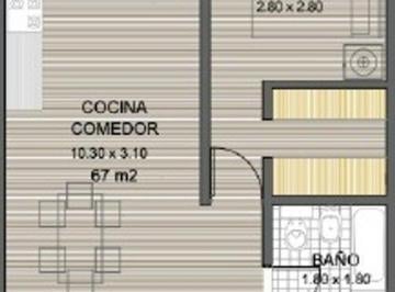Departamento · 75m² · 2 Ambientes · Deptos a Estrenar de Pozo en Venta en Don Torcuato
