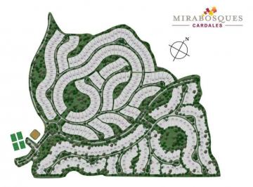 Terreno · 1000m² · Espectacular Lote en Venta en Barrio Mirabosques, Cardales.