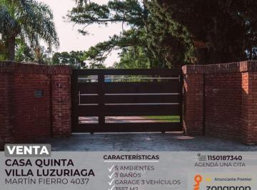 RUS-RUS-10162_2 · Venta Casaquinta 5 Ambientes Villa Luzuriaga