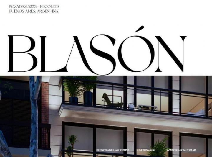 Desarrollo vertical · Blasón Recoleta