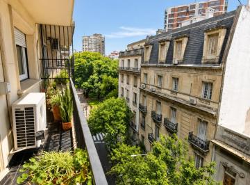 Departamento de 4 ambientes, Recoleta · Montevideo y Las Heras 7° Fte 203 m Coch Pza Vte Lopez Vista Sol Bcon Vig