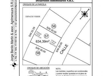 Terreno · 634m² · Venta de Lote 57 - Casonas del Haras
