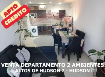 Departamento · 42m² · 2 Ambientes · Departamento 2 Amb Altos de Hudson 2 Nuevo Precio