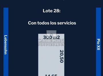Terreno · 300m² · Paso del Rey - Lote 14,65 X 20,50 con Todos Los Servicios