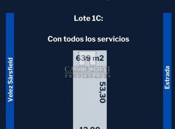 Terreno · 639m² · Paso del Rey - Lote 12 X 53,30
