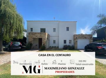 Casa · 220m² · 4 Ambientes · 1 Cochera · Casa en Venta y Alquiler, 4 Ambientes - El Centauro