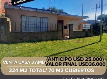 Casa · 75m² · 3 Ambientes · 1 Cochera · Venta Casa 3 Ambientes Ing Allan
