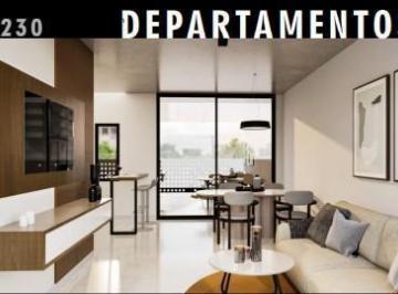 Departamento · 51m² · 2 Ambientes · Semipisos un Dorm C/dos Balcones