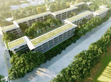 Departamento · 54m² · 2 Ambientes · 1 Cochera · Departamento 2 Ambientes con Jardín y Cochera