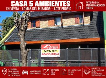 Casa · 150m² · 5 Ambientes · 2 Cocheras · Anticipo 50% - Saldo Financiacion Directa - Parrilla - Multifamiliar - Rapido Acceso a Capital