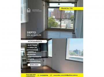 Departamento · 32m² · 1 Ambiente · En Alquiler Monoambiente Cerca de Facultades