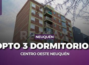 Departamento · 69m² · 5 Ambientes · 1 Cochera · En Venta! Depto 3 Dorm | Centro Oeste | Neuquén