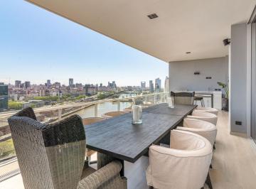 Departamento · 260m² · 4 Ambientes · 4 Cocheras · Venta Piso Alto 4 Amb de 260 m², 4 Coch, Seg 24h, Full Amenities - Juana Manso 1700 (Puerto Madero)