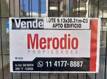 Terreno , Vicente López · Lote en Venta de 9.13 X 30.31. Florida!