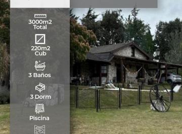 Casa de 6 ambientes, Potrero de Garay · Casa Tres Dorm., Salida Directa Al Lago